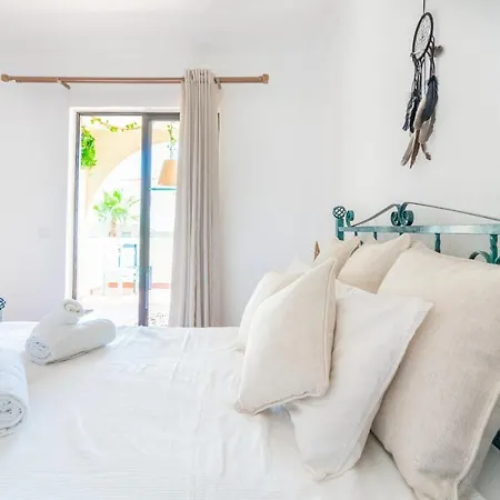 Oura Boho Decor- 2 Bed 2 Bath With Pool And Balcony - 800m Beach Apartment Albufeira